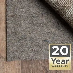 20 year warranty Area rug pad | St.Francis Flooring Inc.